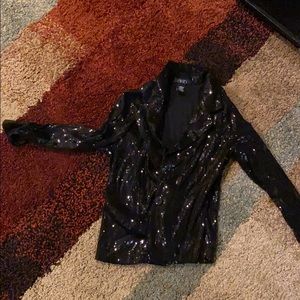 Sparkly black blazer